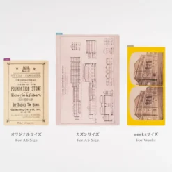 Hobonichi 2027 Accessories: V&A Series - Hobonichi Pencil Board for Weeks (Museum Stereographic Photograph)
