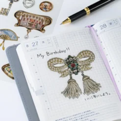 Hobonichi 2027 Accessories: V&A Series - Almost Actual-Size Jewellery Stickers