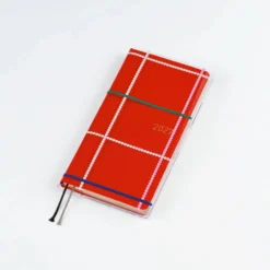 Hobonichi 2027 Accessories: Yoshie Watanabe - Clear Cover for Weeks (Dotted Plaid)