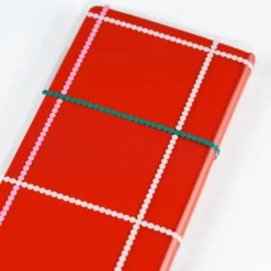 Hobonichi 2027 Accessories: Yoshie Watanabe - Clear Cover for Weeks (Dotted Plaid)