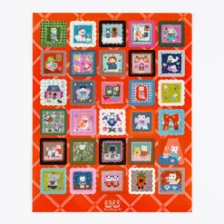 Hobonichi Accessories: Yumi Kitagishi - Stickers - Daily Life of White Cat