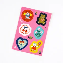 Hobonichi 2026 Accessories: Yumi Kitagishi - White Cat’s Mini Letter Set