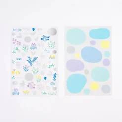 Hobonichi 2026 Accessories: Yuri Sanae - Layering Stickers (Forest Lake)