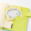 Hobonichi 2026 Accessories: Yuri Sanae - See-Through Sticky Notes (Forest Lake)