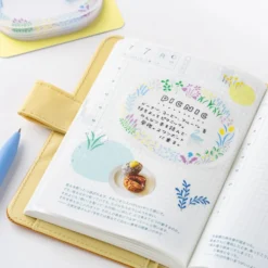 Hobonichi 2026 Accessories: Yuri Sanae - See-Through Sticky Notes (Forest Lake)