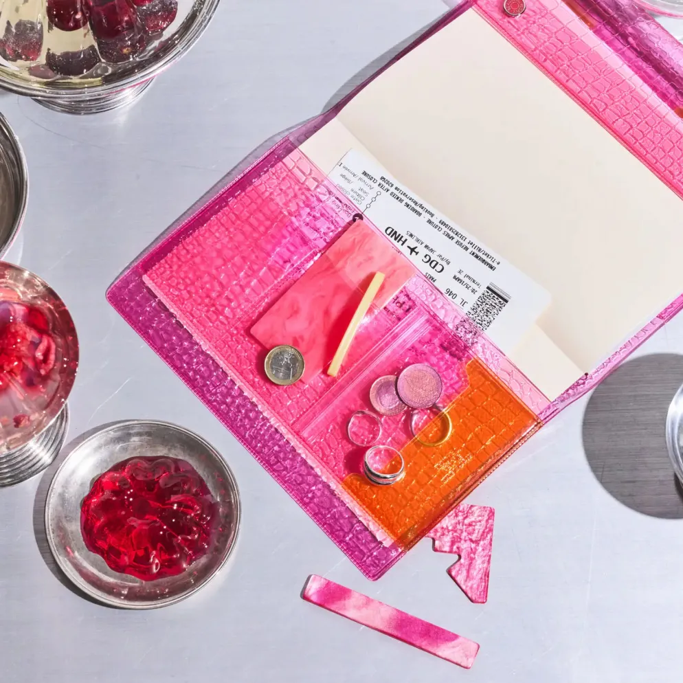 Hobonichi 2027 A5 Cousin Cover: beautiful people - Nothing to Hide (Pink)