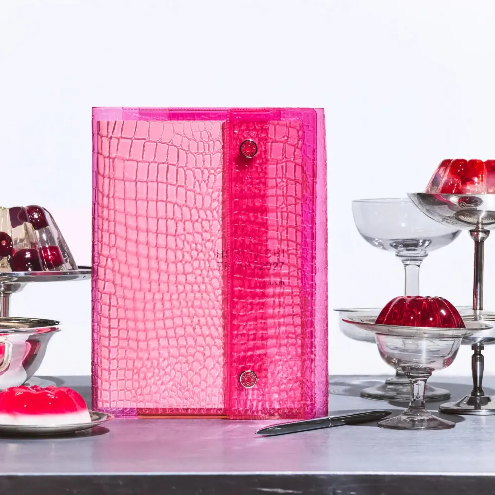 Hobonichi 2027 A5 Cousin Cover: beautiful people - Nothing to Hide (Pink)