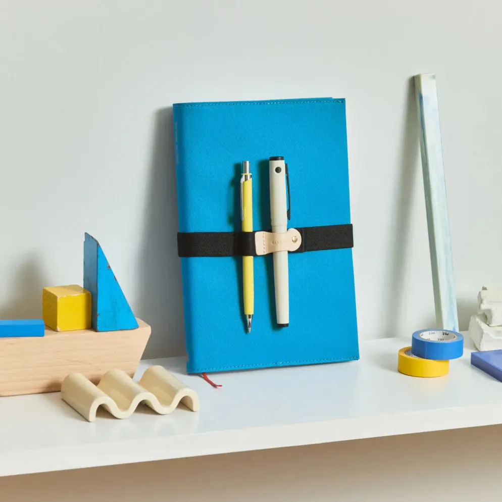Hobonichi 2027 A5 Cousin Cover: Folio - Ocean Blue
