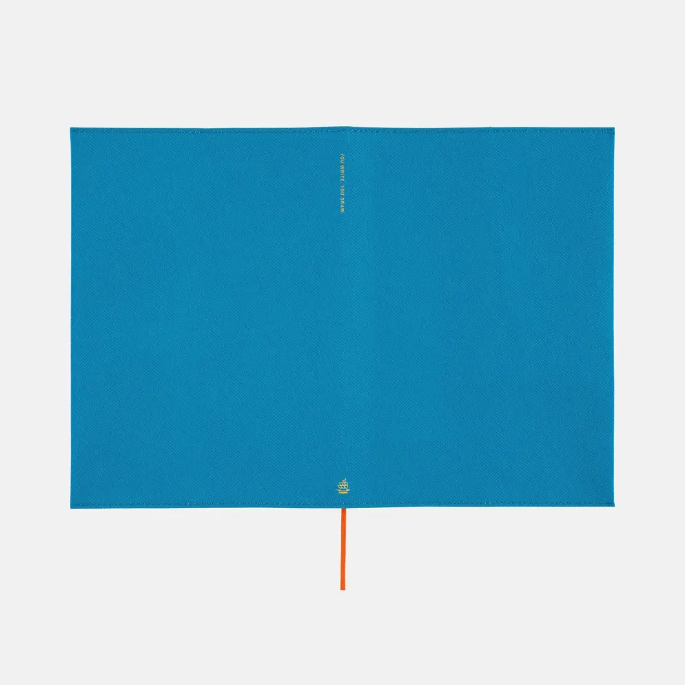 Hobonichi 2027 A5 Cousin Cover: Folio - Ocean Blue
