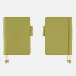 Hobonichi 2026 A5 Cousin Cover: Leather - Sage Green