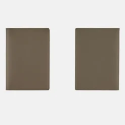 Hobonichi 2026 A5 Cousin Cover: Leather - Taut (Gray & Light Blue)