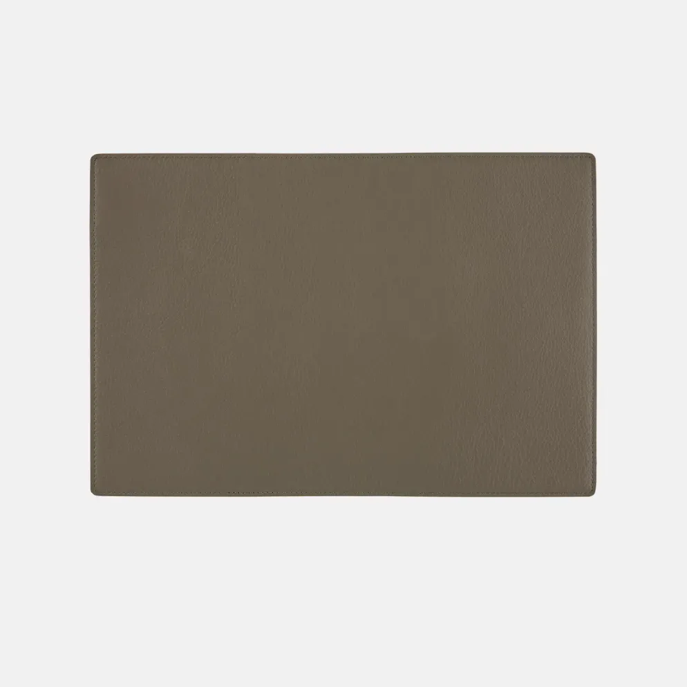 Hobonichi 2026 A5 Cousin Cover: Leather - Taut (Gray & Light Blue)