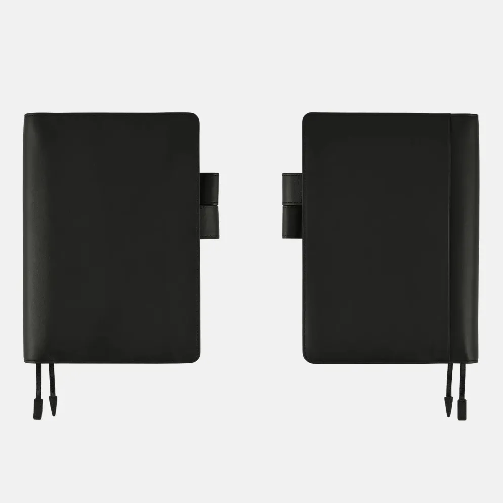 Hobonichi A5 Cousin Cover: Leather - TS Basic - Black