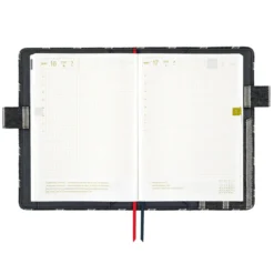 Hobonichi 2025 A5 Cousin Cover [Lined Fabric: Twill Navy x Gray]