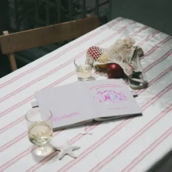 Hobonichi 2027 A5 Cousin Cover: Moomin - My Yard (Pink Gray)