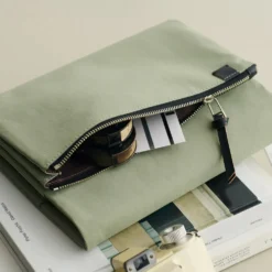 Hobonichi A5 Cousin Cover: Tragen - Oakmoss