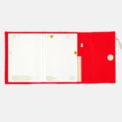 Hobonichi A5 Cousin Cover: Tragen - Red