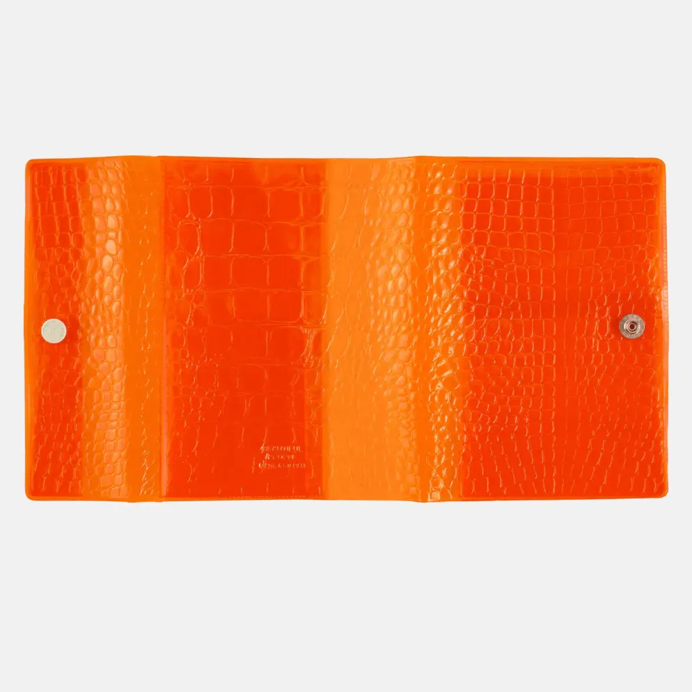 Hobonichi 2026 A6 Planner Cover: beautiful people - Nothing to Hide (Orange)