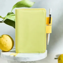 Hobonichi 2027 A6 Planner Cover: Colors - Fresh Citron