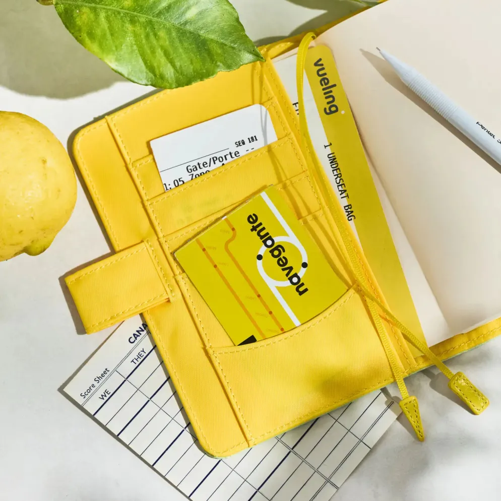 Hobonichi 2027 A6 Planner Cover: Colors - Fresh Citron