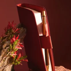 Hobonichi 2027 A6 Planner Cover: Colors - Bordeaux Teracotta