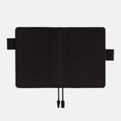 Hobonichi A6 Planner Cover: Colors - Black x Clear Blue