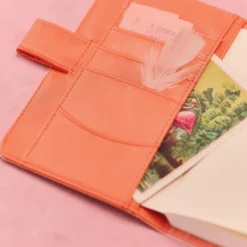 Hobonichi 2026 A6 Planner Cover: Colors - Airy Flamingo