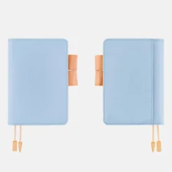 Hobonichi 2026 A6 Planner Cover: Colors - Powder Blue Shell