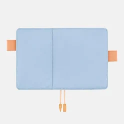 Hobonichi 2026 A6 Planner Cover: Colors - Powder Blue Shell