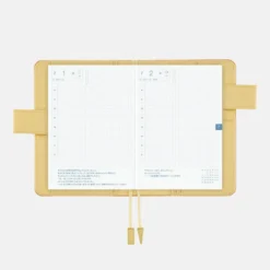 Hobonichi 2026 A6 Planner Cover: Colors - Butterscotch