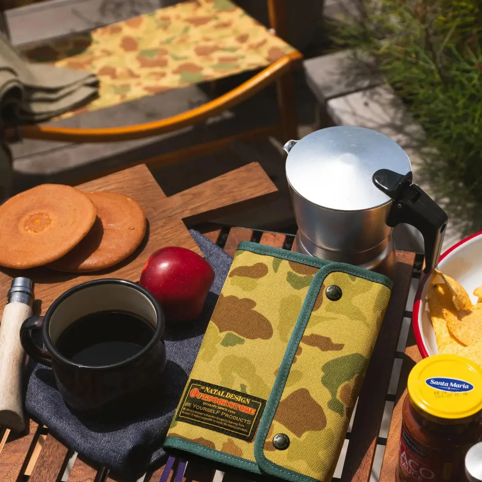 Hobonichi 2027 A6 Planner Cover: Hello New Day! (Camo)