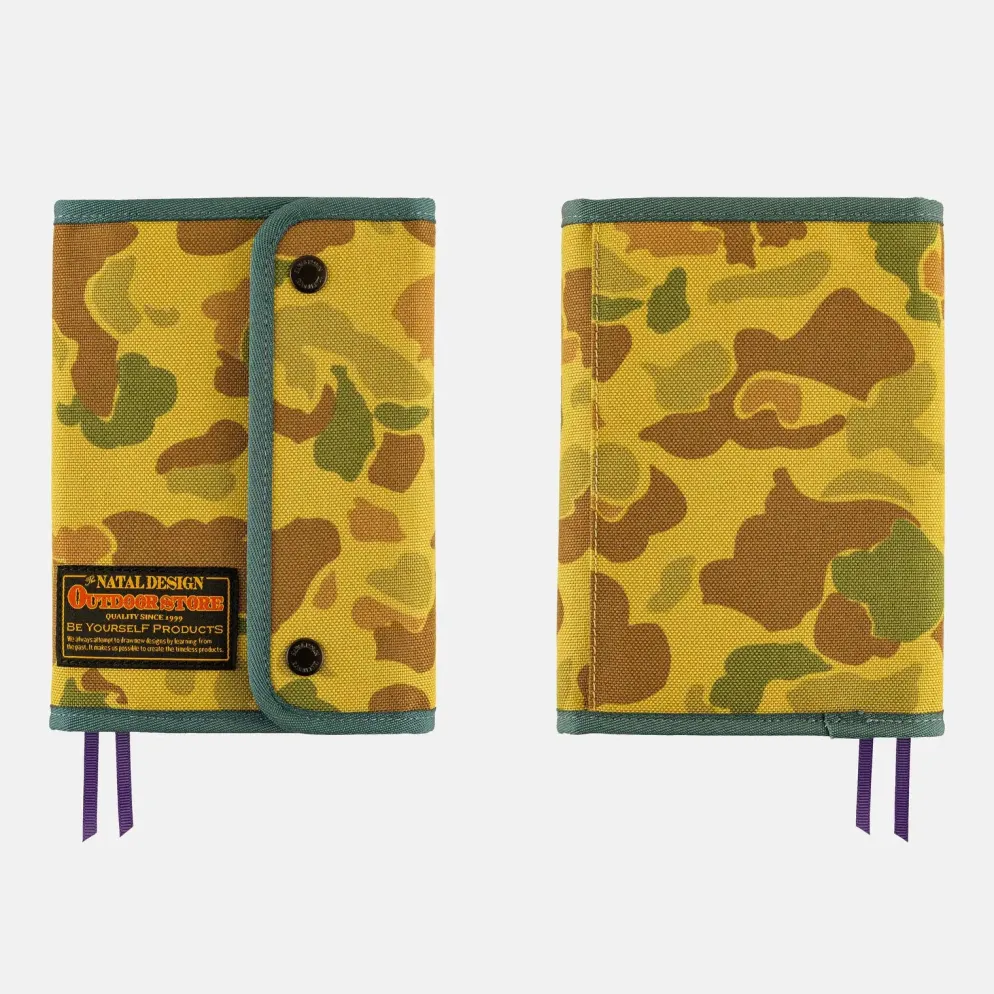 Hobonichi 2027 A6 Planner Cover: Hello New Day! (Camo)