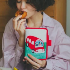 Hobonichi A6 Planner Cover [Keiko Shibata: Bus management by Mr. and Mrs. Inoue]
