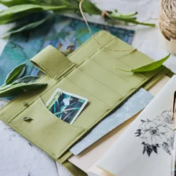Hobonichi 2026 A6 Planner Cover: Leather - Sage Green