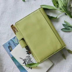 Hobonichi 2026 A6 Planner Cover: Leather - Sage Green
