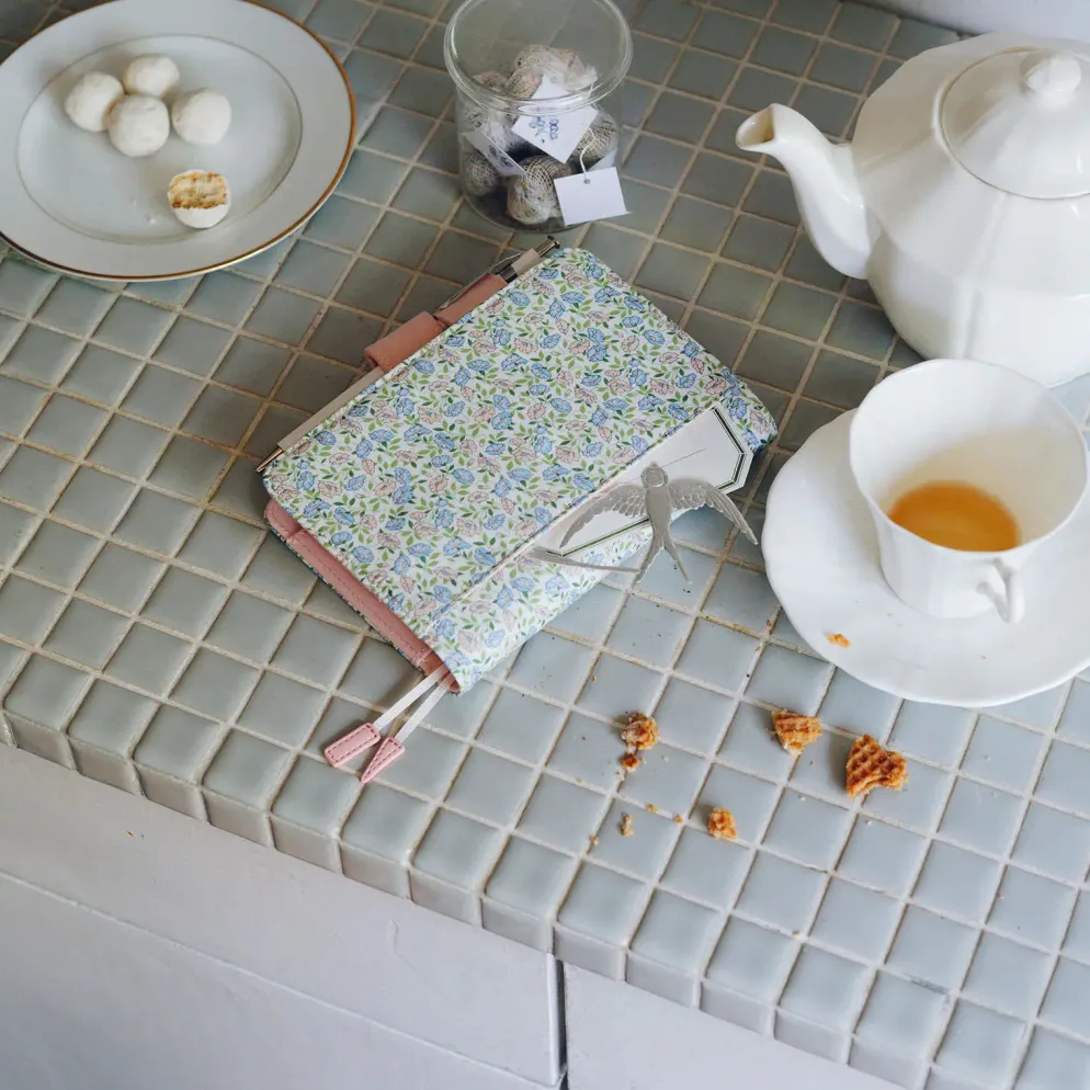 Hobonichi A6 Planner Cover: Liberty Fabrics - Sasha Kiora