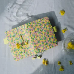 Hobonichi 2026 A6 Planner Cover: minä perhonen - skyful (Yellow)