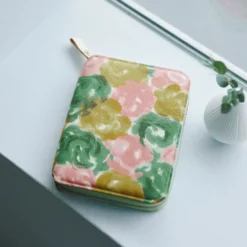 Hobonichi 2027 A6 Planner Cover: minä perhonen - glass flower (Pink Mix)