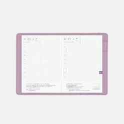 Hobonichi 2027 A6 Planner Cover: Only is Not Lonely - Lilac