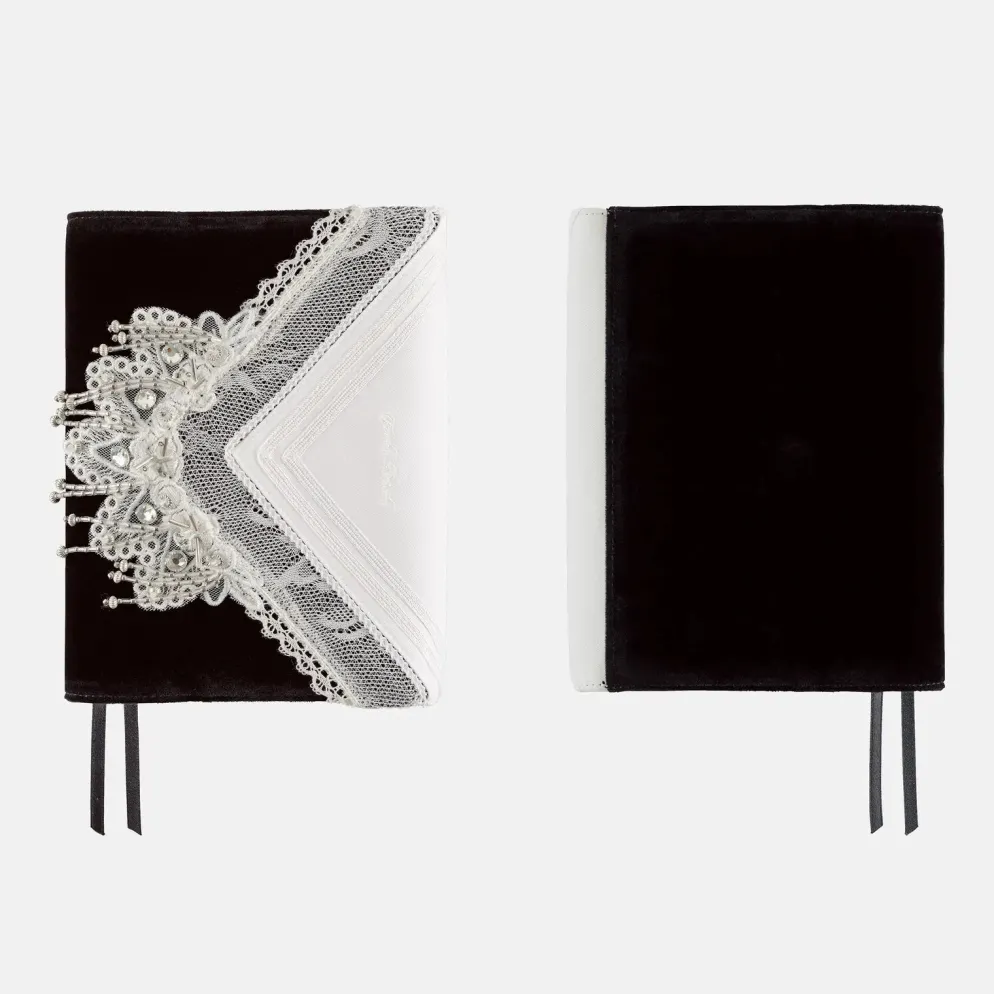Hobonichi 2027 A6 Planner Cover: tanakadaisuke - White Handkerchief Diary