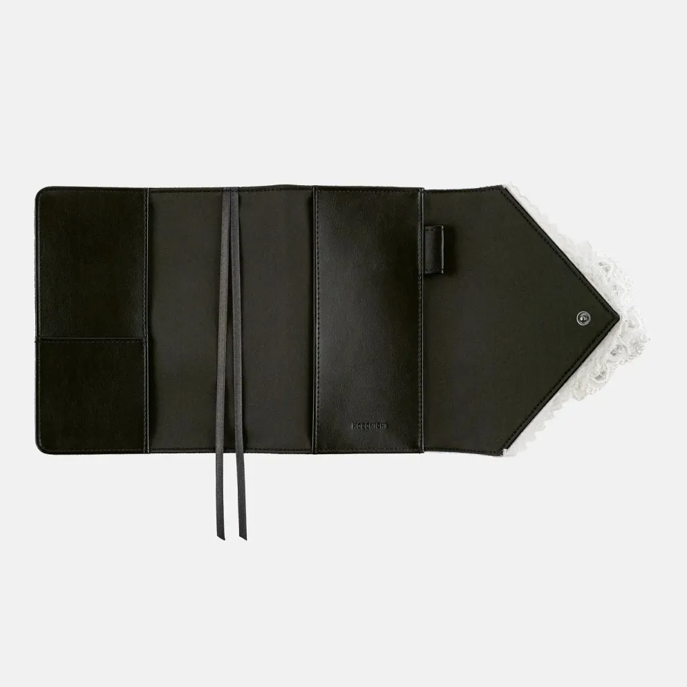 Hobonichi 2027 A6 Planner Cover: tanakadaisuke - White Handkerchief Diary