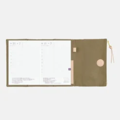 Hobonichi 2027 A6 Planner Cover: Tragen - Bitter Plaid