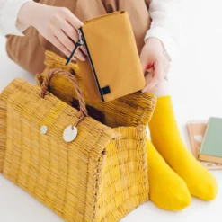 Hobonichi 2026 A6 Planner Cover: Tragen - Mustard
