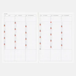 Hobonichi 2026 A5 Planner – English Cousin Book [A5 Size | Daily | Jan Start | Monday Start]