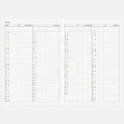 Hobonichi 2026 A6 Planner – English Planner Book [A6 Size | Daily | Jan Start | Monday Start]
