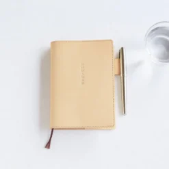 Hobonichi A6 5-Year Techo Leather Cover (Natural)