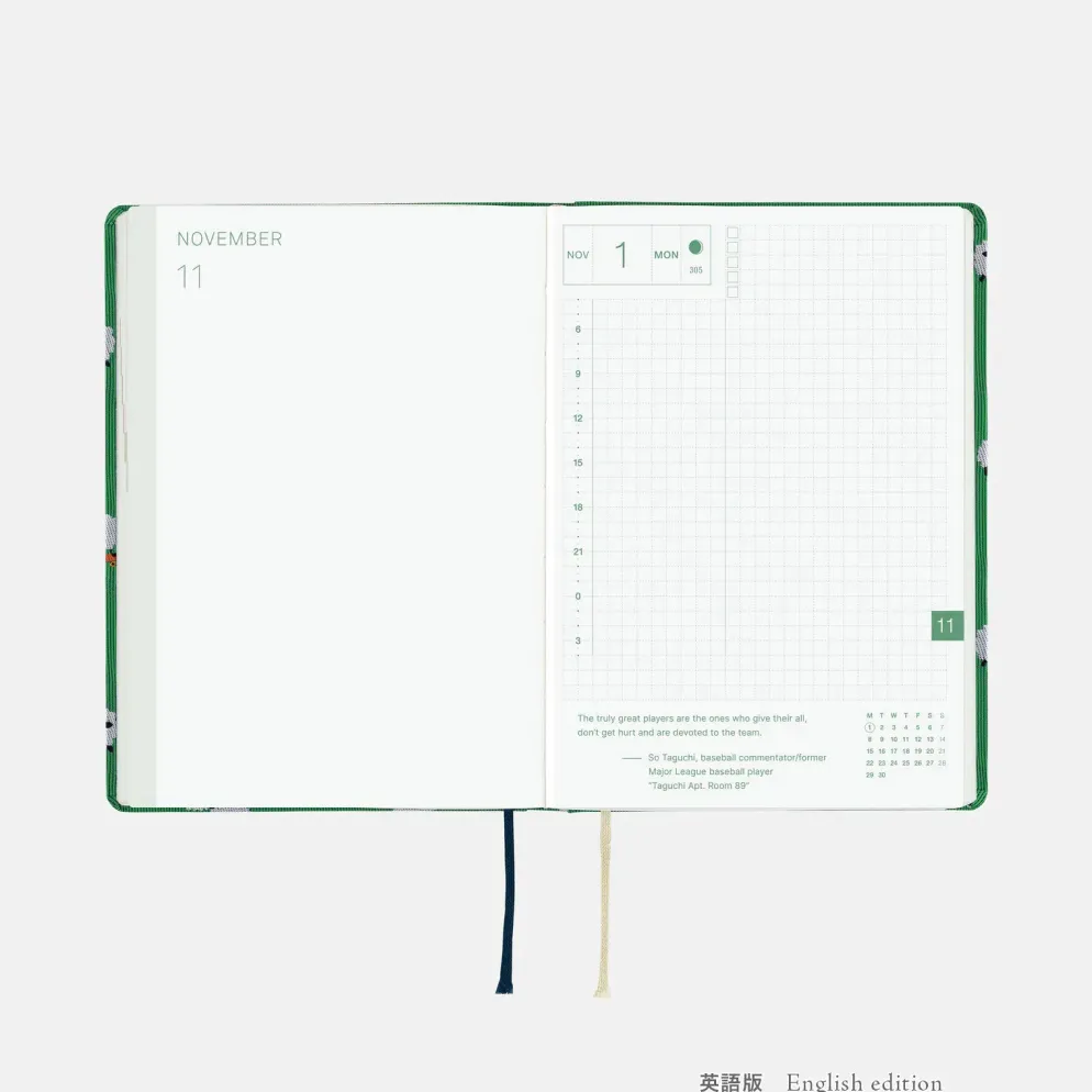 Hobonichi 2027 HON A6: Bow & Tie - Sheep Sheep Sheep