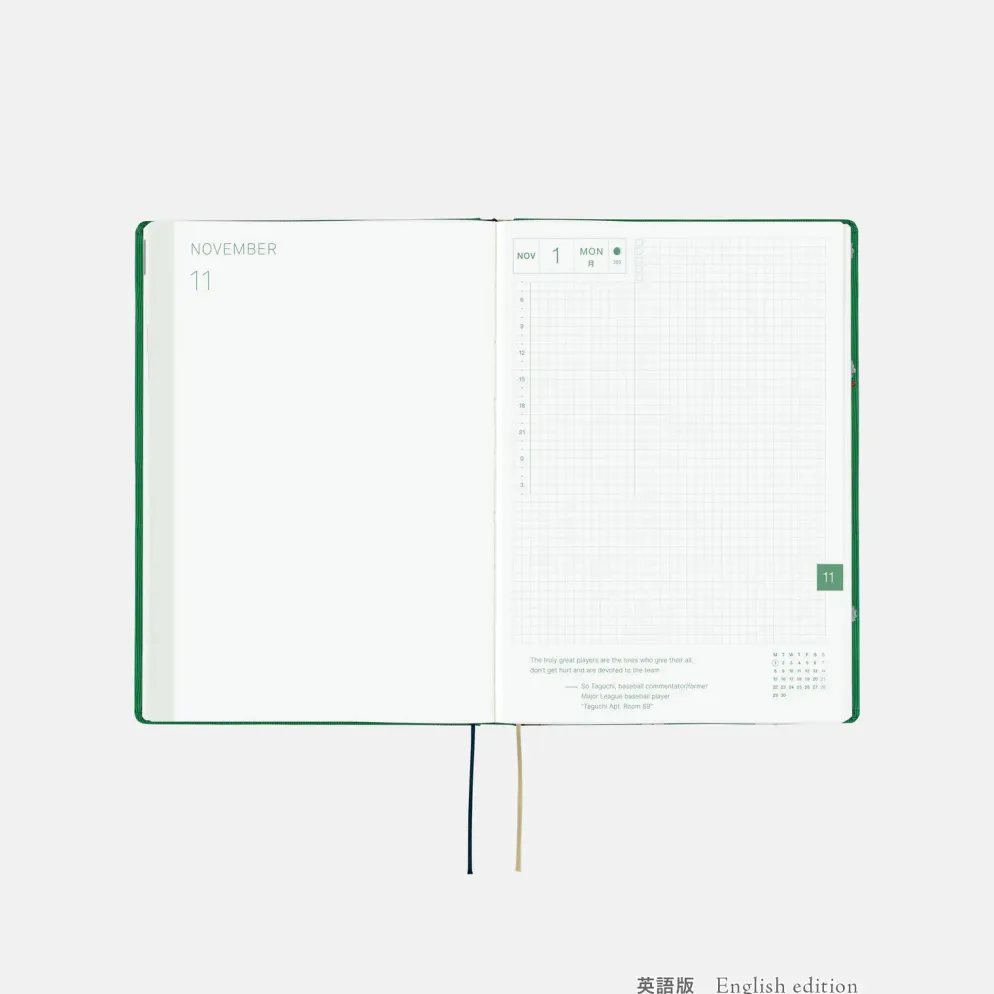 Hobonichi 2027 HON A5: Bow & Tie - Sheep Sheep Sheep