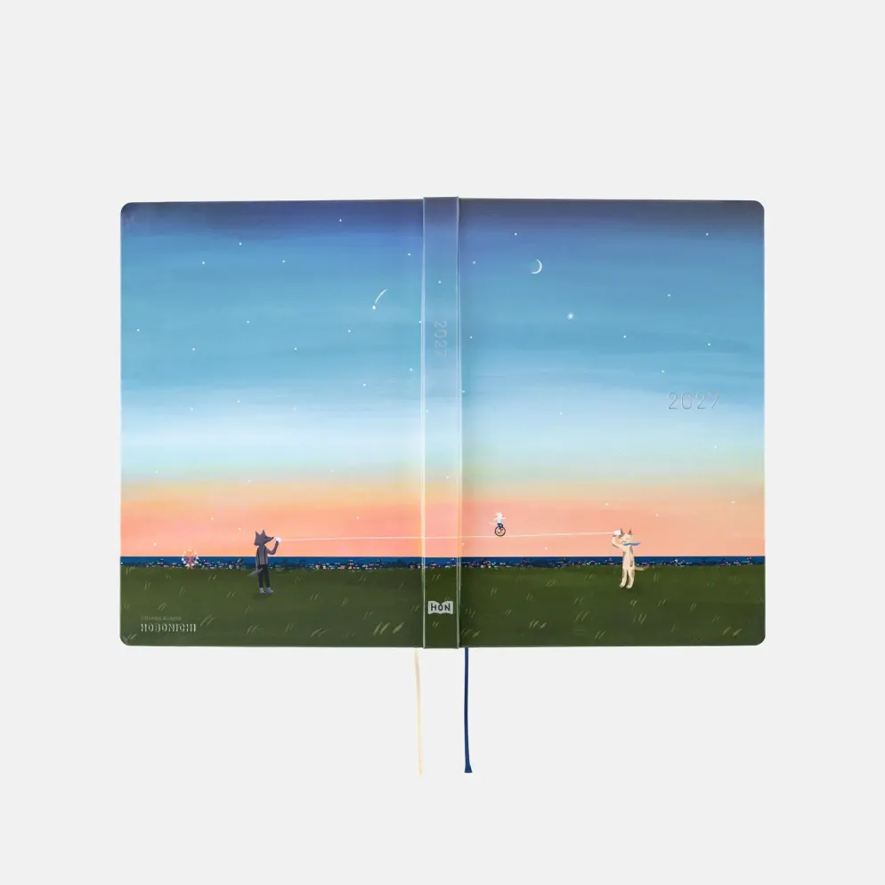 Hobonichi 2027 HON A5: Hiroko Kubota - String Telephone Until the Moon is Full