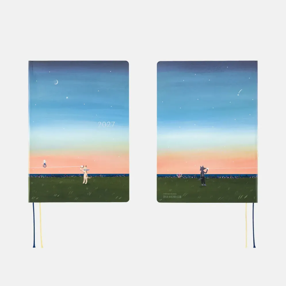 Hobonichi 2027 HON A5: Hiroko Kubota - String Telephone Until the Moon is Full